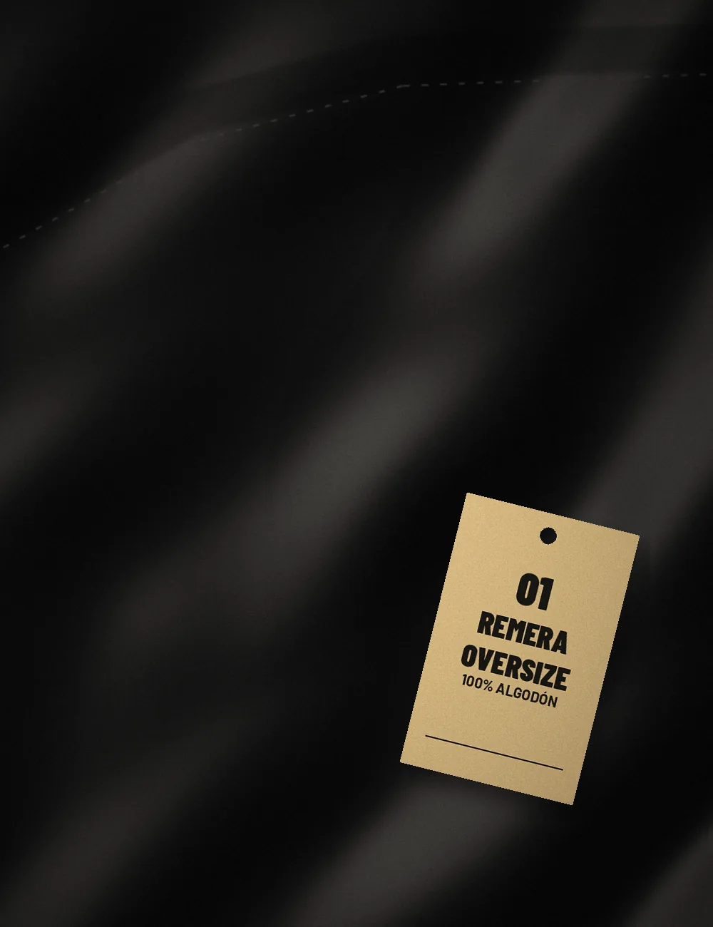 Imagen ilustrativa: remera negra